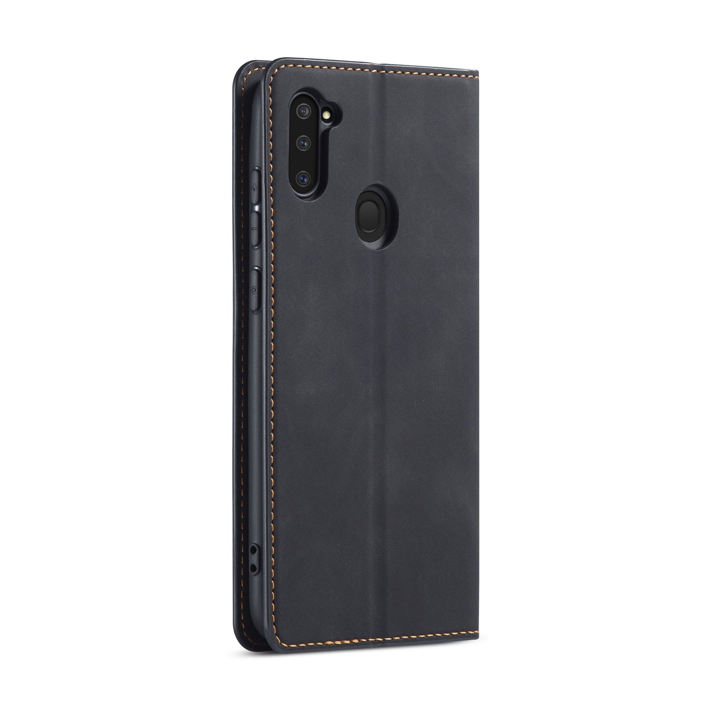 New Slim Galaxy A01 Leather Case Book Stand Wallet Magnetic