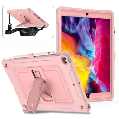 Square Super iPad 9 Shockproof Case Heavy Duty Protection Shoulder Strap