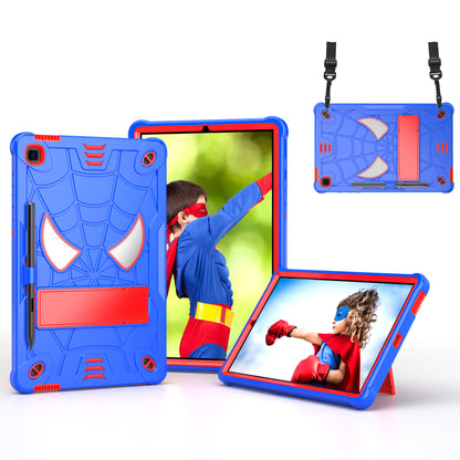 Spider-Man Galaxy Tab S6 Lite Shockproof Case Rugged Detachable Shoulder Strap