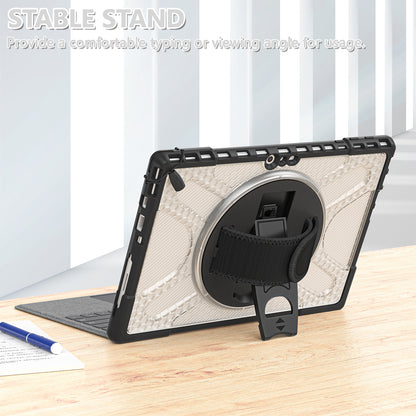 Jacket Beer Microsoft Surface Pro 7+ Case Light Textur Multi Angle Protection Stable Stand