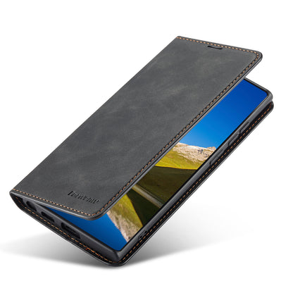 New Slim Galaxy S23 Ultra Leather Case Book Stand Wallet Magnetic