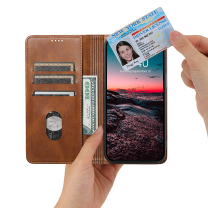 Magic Flip iPhone 14 Plus Leather Case RFID Anti-lost Wallet Stand Slim