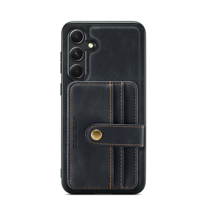 Magnetic Detachable Card Holder Galaxy S23 FE Leather Cover RFID Back Kickstand