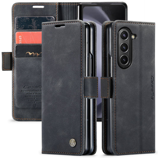  Galaxy Z Fold5 Leather Case 