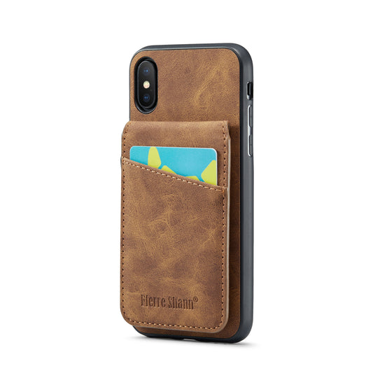 Paging Card Holder iPhone XR Cover Study Kickstand Multifunction