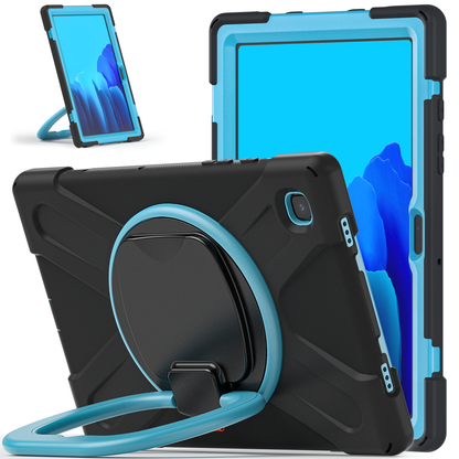 Pirate Box Galaxy Tab A7 Case Hook Stand Rotating with Hand Holder Shoulder Strap