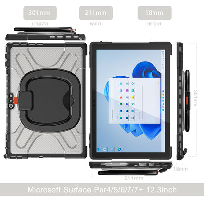 Jacket Beer Microsoft Surface Pro 4 Case Heavy Duty Hybrid Rotatable Folding Handle Grip