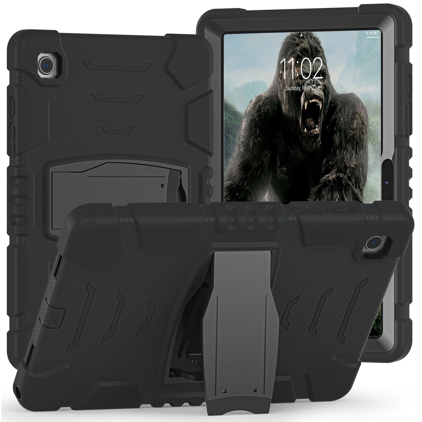 Gorilla King Kong Galaxy Tab A8 Case Full Body Triple Protection Folding Stand