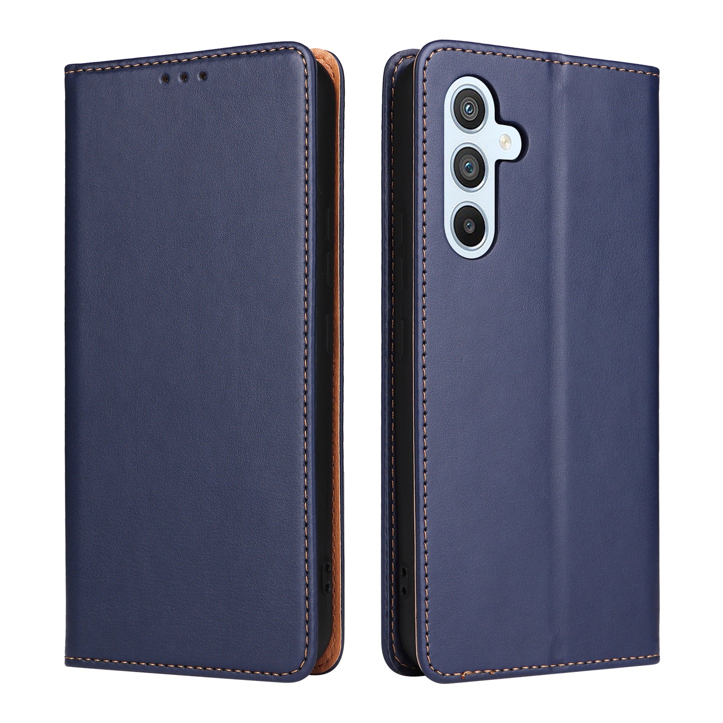 PU Leather Galaxy S23 FE Flip Case Wallet Stand Texture Deluxe