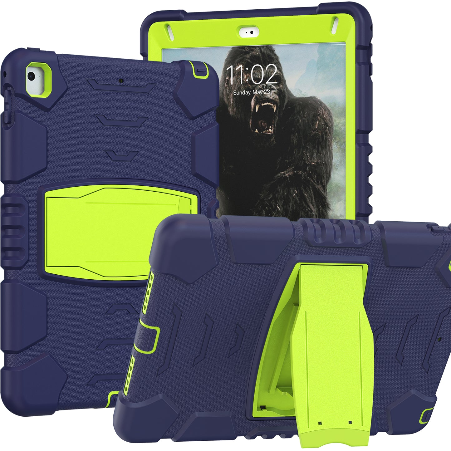 Gorilla King Kong iPad 5 Case Full Body Triple Protection Folding Stand