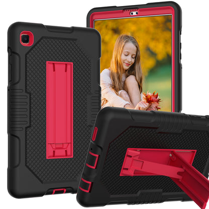 Hit Color Galaxy Tab A7 Lite Shockproof Case Combo Silicone PC Rugged Stand