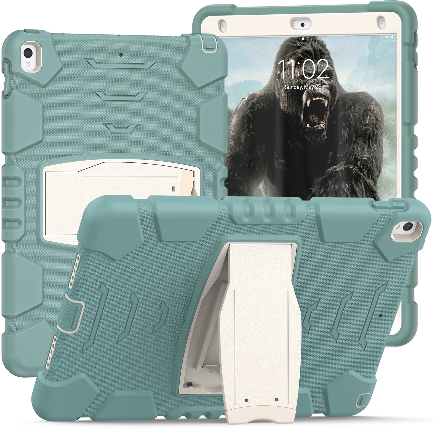 Gorilla King Kong iPad Air 3 Case Full Body Triple Protection Folding Stand