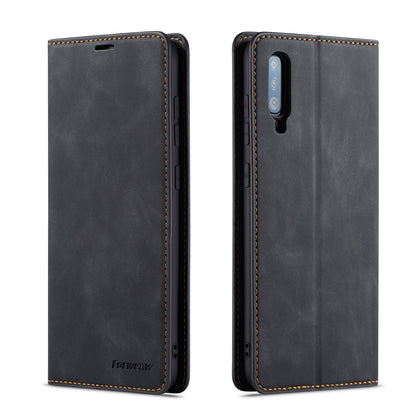 New Slim Galaxy A70 Leather Case Book Stand Wallet Magnetic