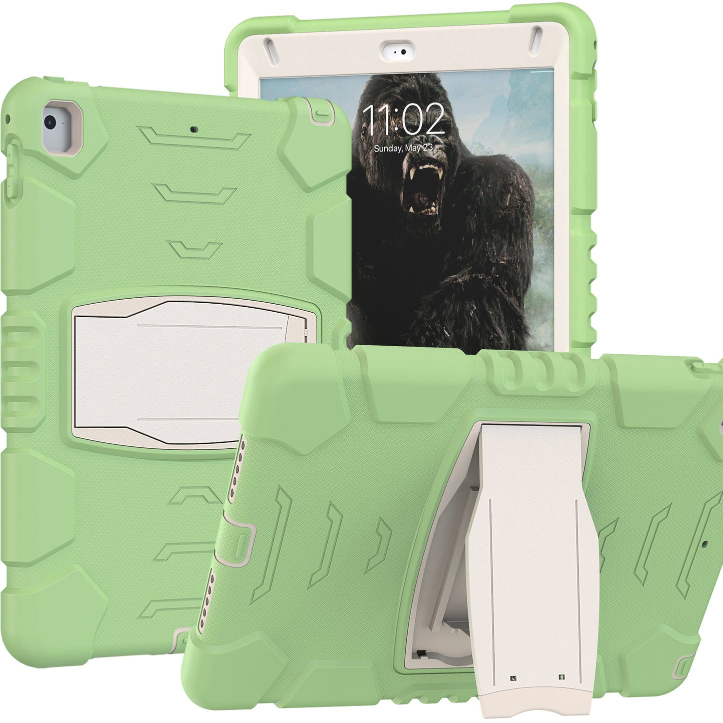 Gorilla King Kong iPad 5 Case Full Body Triple Protection Folding Stand