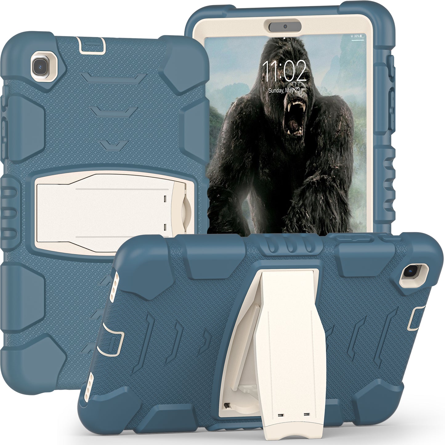 Gorilla King Kong Galaxy Tab A 8.4 (2020) Case Full Body Triple Protection Folding Stand