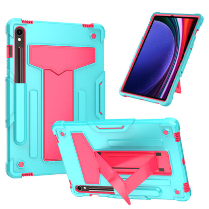 Hit-Color Shark Galaxy Tab S9 FE+ Shockproof Case Heavy Duty Kids Safety