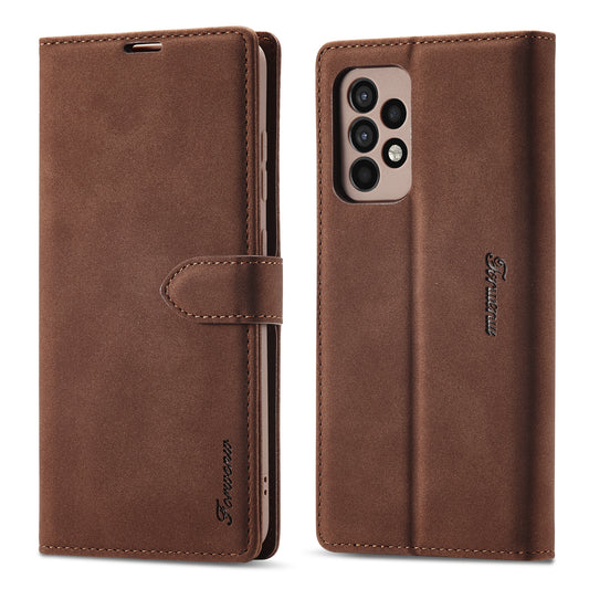 Gentry Slim Galaxy A53 Leather Case Book Stand Wallet Buckle