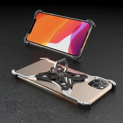 Sword Spirit iPhone 11 Cover Buckle Corner Airbag Magnetic Ring Holder Back Hollow