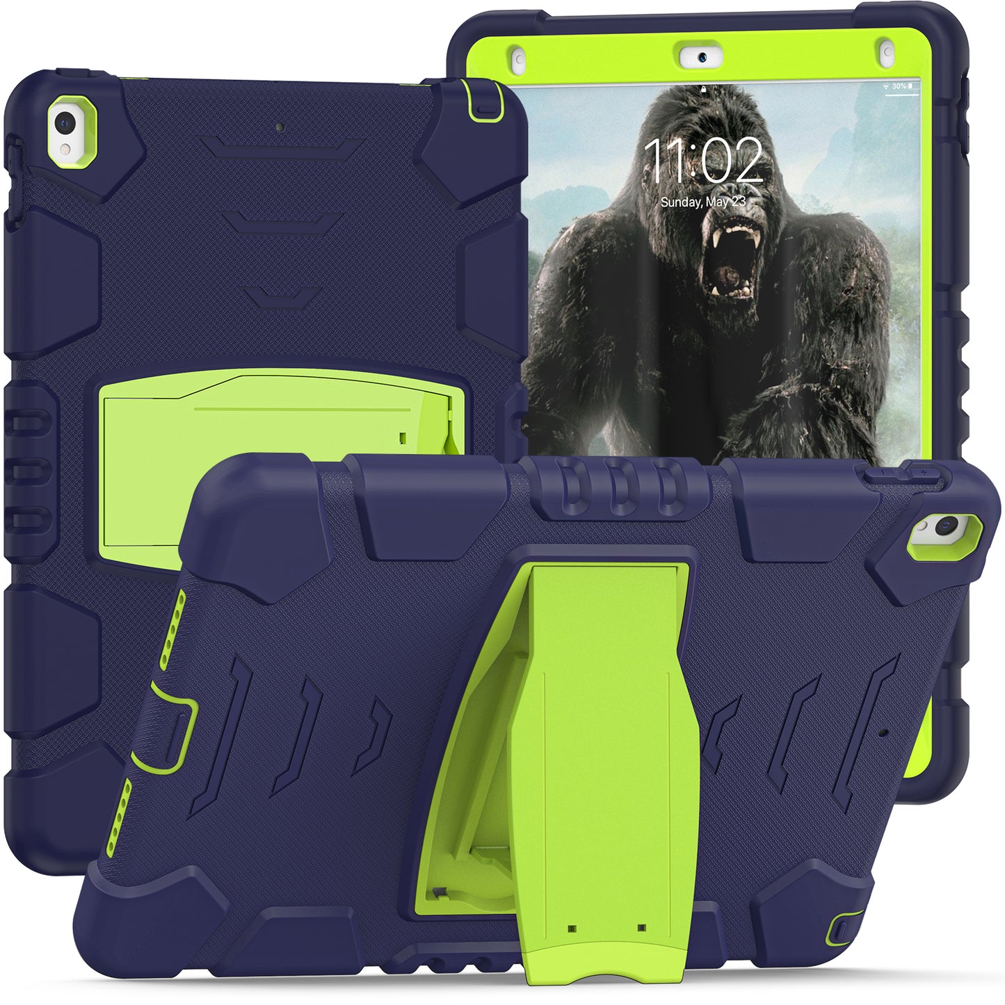 Gorilla King Kong iPad Air 3 Case Full Body Triple Protection Folding Stand