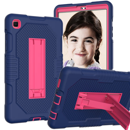 Hit Color Galaxy Tab A7 Lite Shockproof Case Combo Silicone PC Rugged Stand