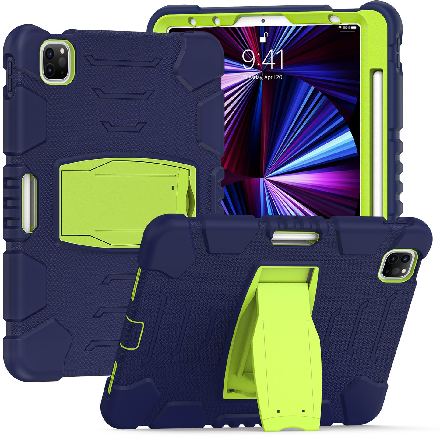 Gorilla King Kong iPad Air 4 Case Full Body Triple Protection Folding Stand