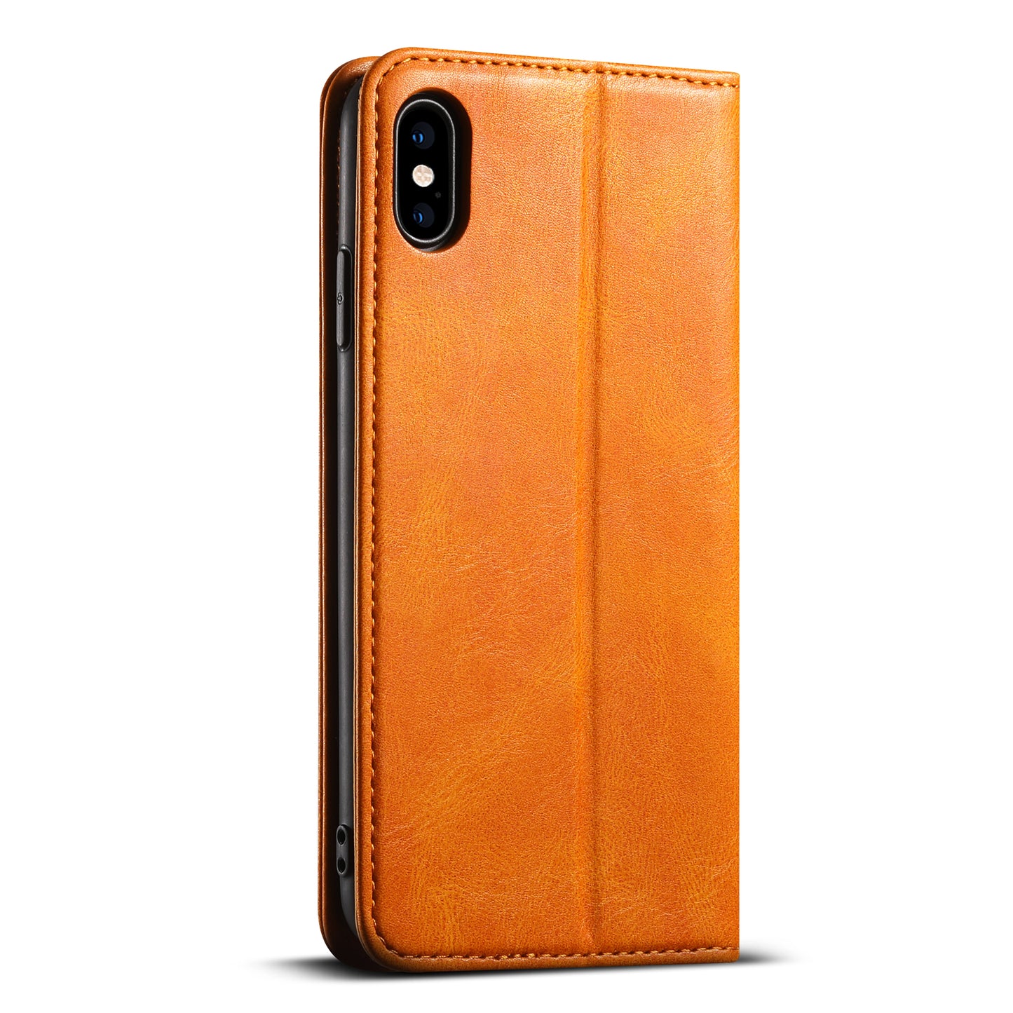 Magic Flip iPhone Xs Max Leather Case RFID Anti-lost Wallet Stand Slim