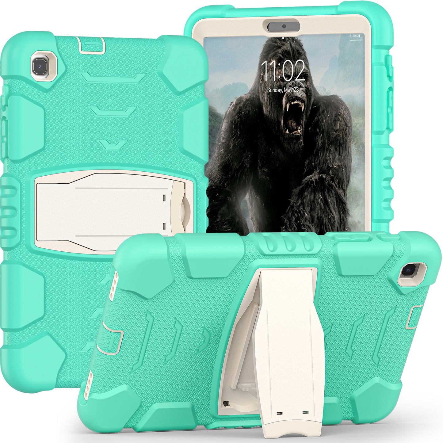 Gorilla King Kong Galaxy Tab A 8.4 (2020) Case Full Body Triple Protection Folding Stand