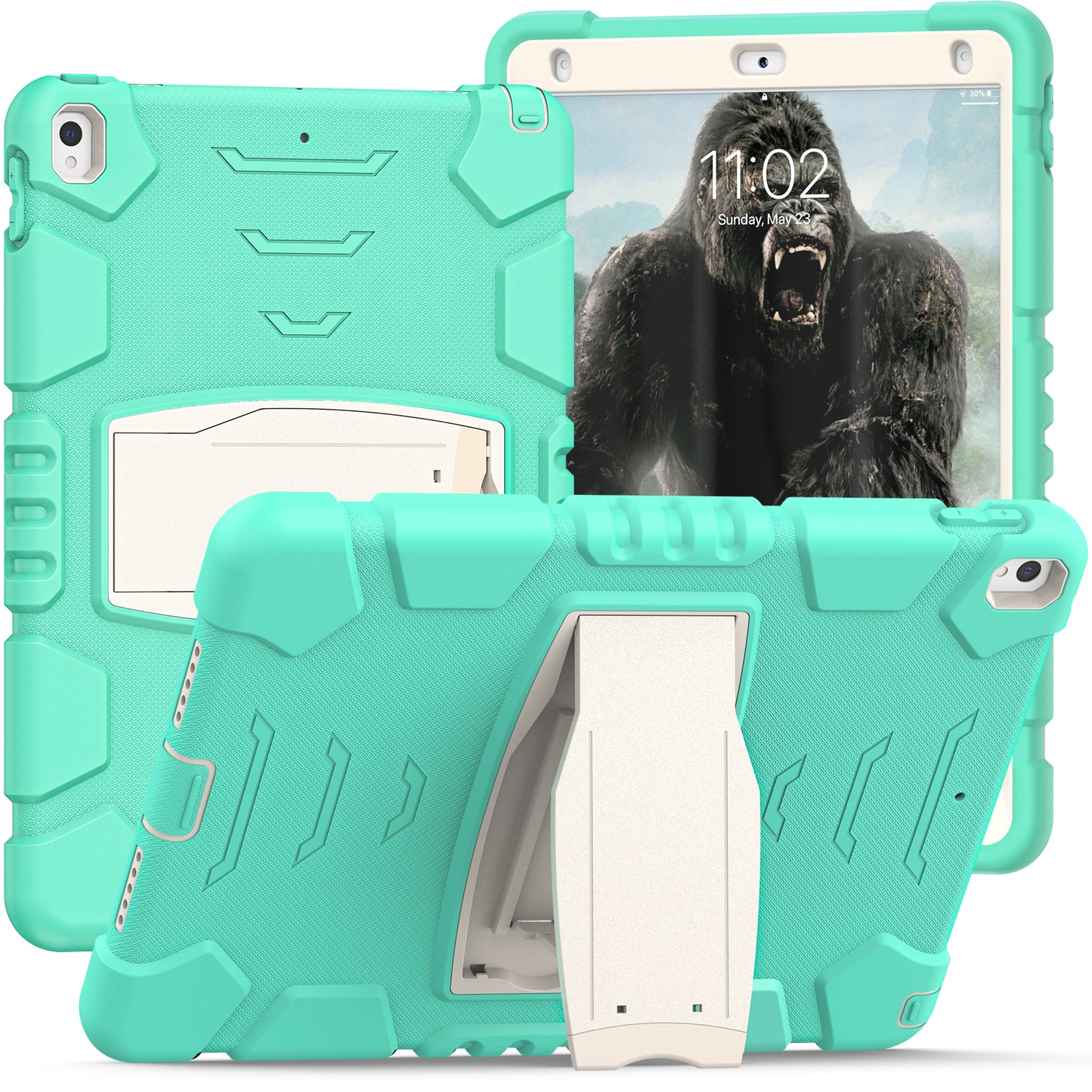 Gorilla King Kong iPad Air 3 Case Full Body Triple Protection Folding Stand