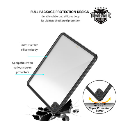 Surfing Swimming iPad Pro 12.9 2020 Waterproof Case IP68 360 Degree Full Body