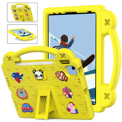 Berenstain Bear iPad 10 Case Children's Cartoon Flat Kickstand DIY Hand Holder