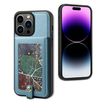 Interstellar Expanse iPhone 15 Leather Cover Flip Wallet Stand