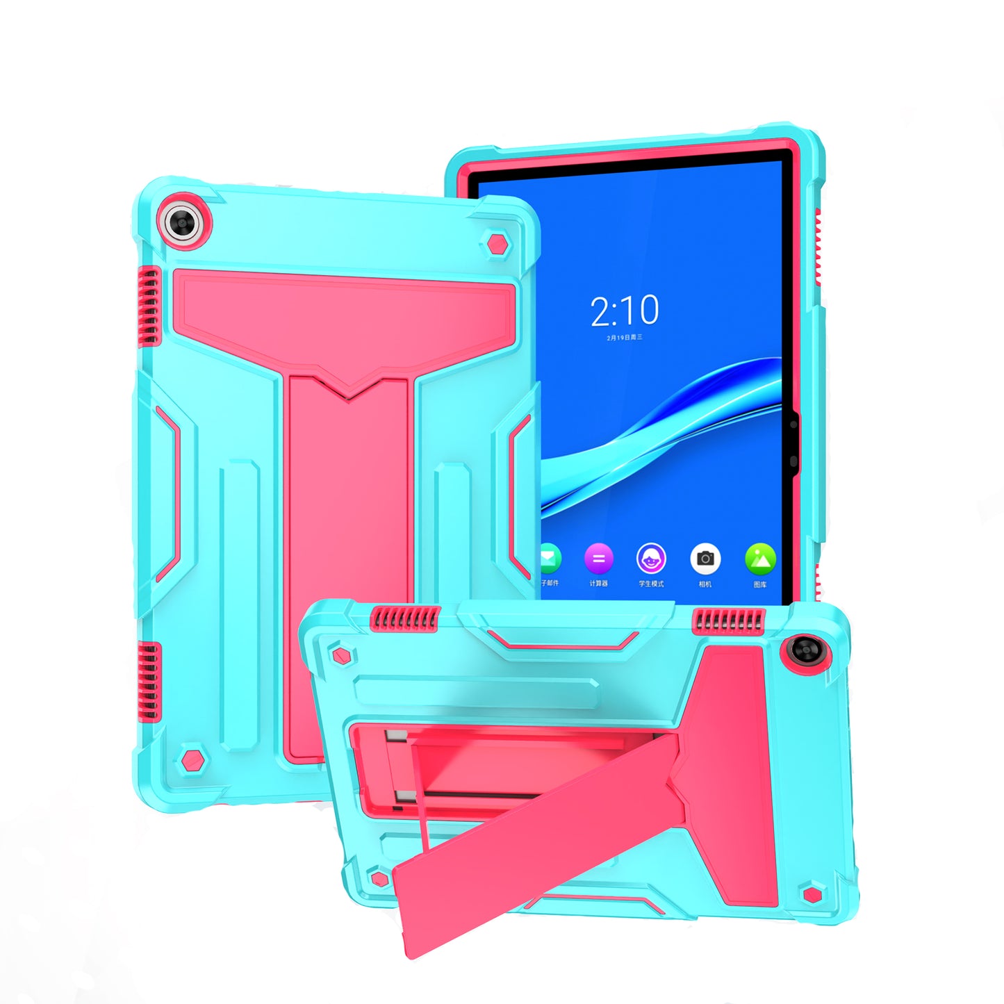 Hit-Color Shark Lenovo Tab M10 (2022) Shockproof Case Heavy Duty Kids Safety