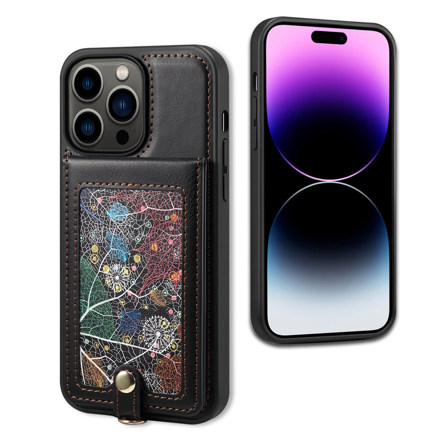 Interstellar Expanse iPhone 15 Pro Leather Cover 