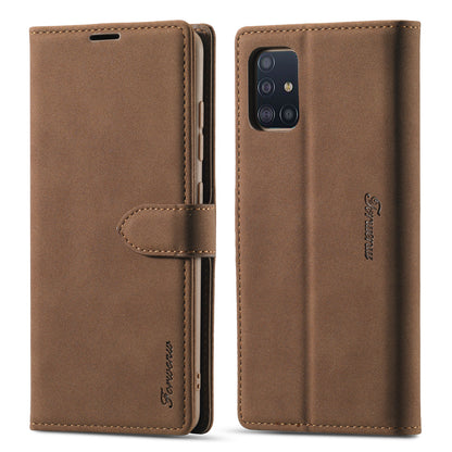 Gentry Slim Galaxy A81 Leather Case Book Stand Wallet Buckle