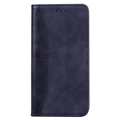 Business Stitching Galaxy A04e Leather Case Homochromatic Retro Wallet Stand