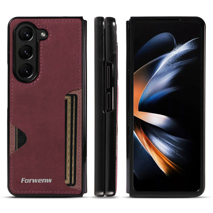 Galaxy Z Fold5 Leather Cover 