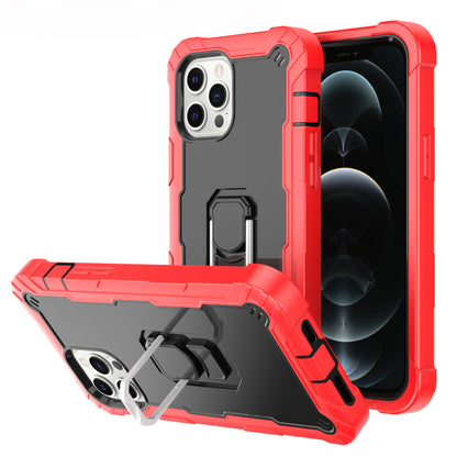 Ring Holder Kickstand iPhone 12 Pro Max Shockroof Case All Round Protection Military