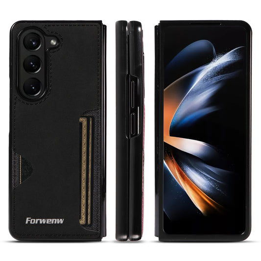 Galaxy Z Fold5 Leather Cover 