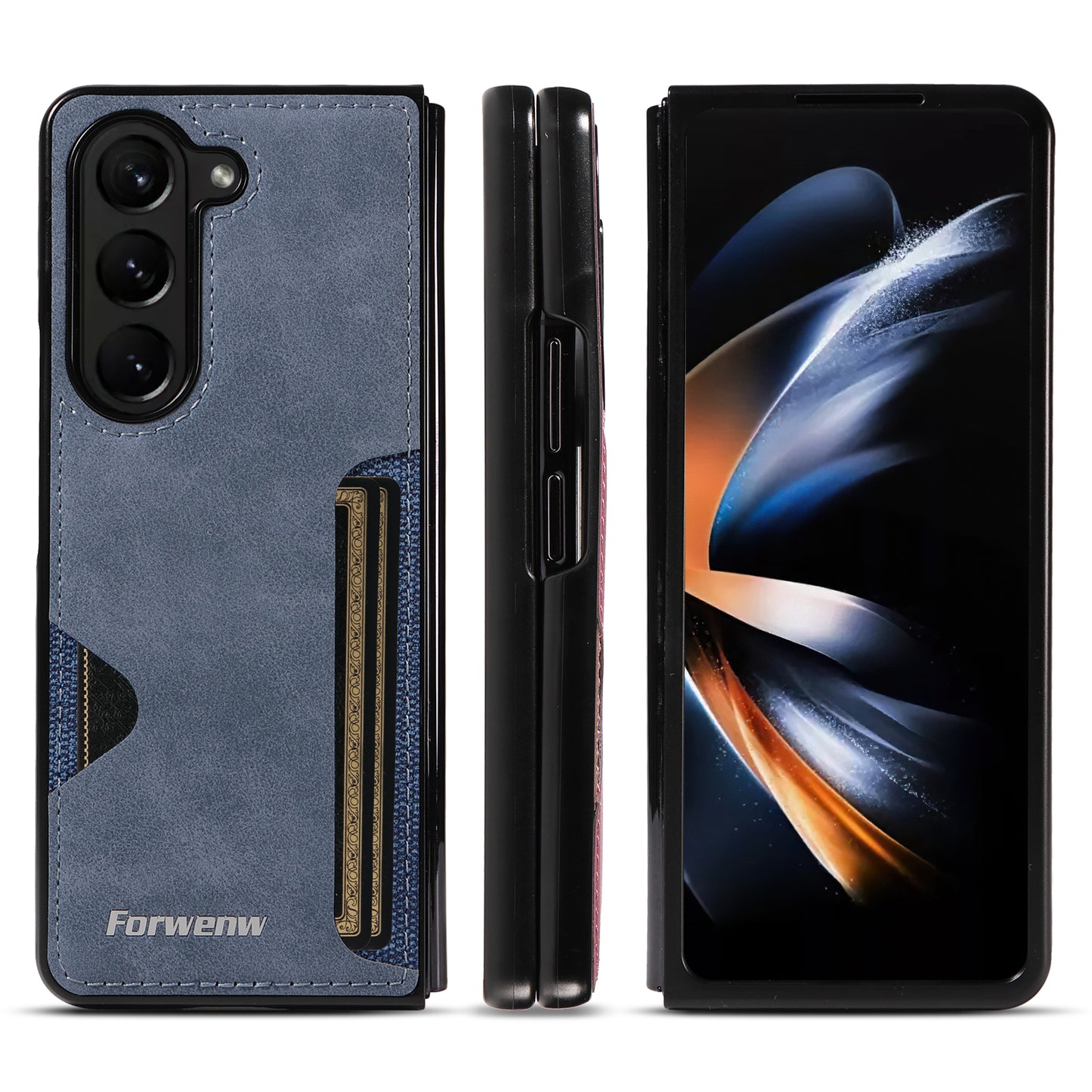 Galaxy Z Fold5 Leather Cover 