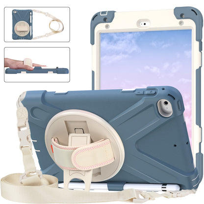 Pirate King iPad Mini 5 Case 360 Rotating Stand with Hand Holder Shoulder Strap