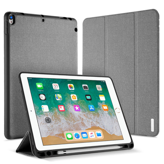 Domo Flip Apple iPad Pro 10.5 Leather Case Smart Magnetic Tri-fold Stand