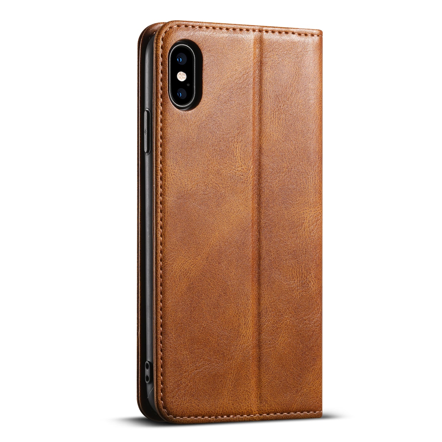 Magic Flip iPhone Xs Max Leather Case RFID Anti-lost Wallet Stand Slim