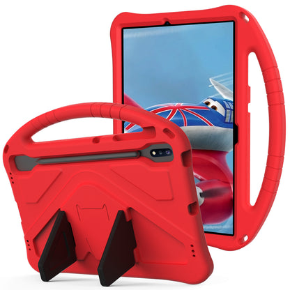 Great Flying Man Galaxy Tab S9 FE+ EVA Case Hand Handle Stand Military Protection