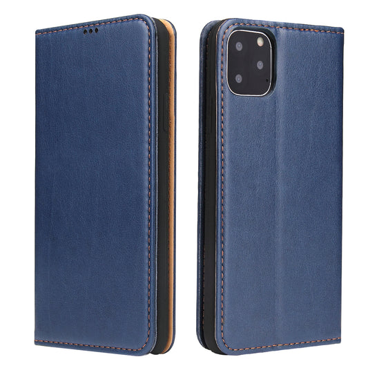 PU Leather iPhone 11 Pro Flip Case Wallet Stand Texture Deluxe