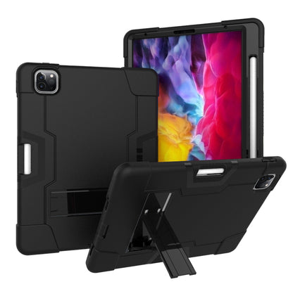 Contrast Armor iPad Air 4 Shockproof Case Silicone PC Full Protection Tri-layer Stand