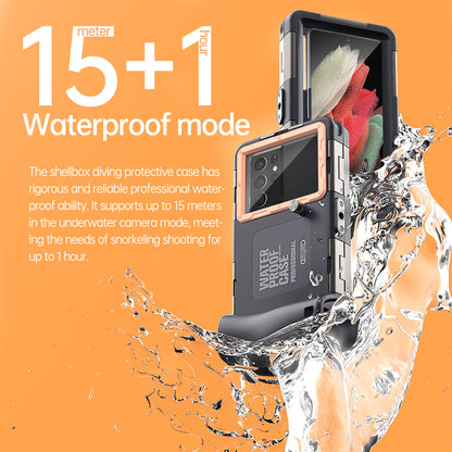 Underwater 15M Diving Swimming iPhone 13 Mini Waterproof Case Brick Heavy Duty