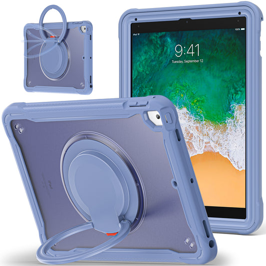 Popeye iPad 6 Case Matte Frosted 360 Rotatable Folding Handle Grip