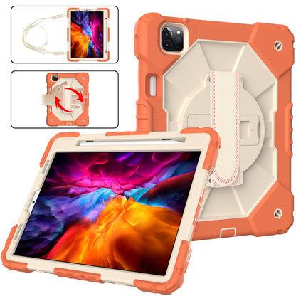 Rugged Rotating iPad Pro 11 (2018) Shockproof Case Shoulder Strap Hand Holder