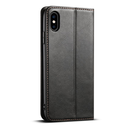 Magic Flip iPhone Xs Max Leather Case RFID Anti-lost Wallet Stand Slim