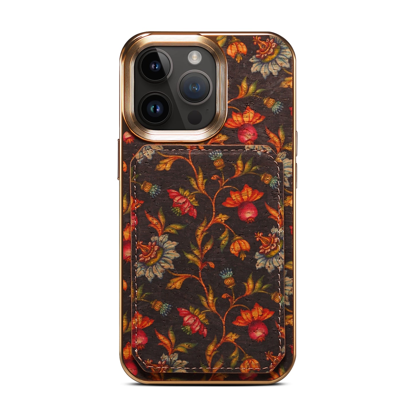 Moslem Flowers Wood iPhone 13 Transformers Cover Verticle Horizontal Kickstand